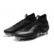 Nike 20th Mercurial Superfly 6 Elite FG World Cup 2018 Boots - All Black