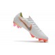 Nike Mercurial Vapor XII Mens FG Football Boots - White Orange