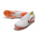 Nike Mercurial Vapor XII Mens FG Football Boots - White Orange