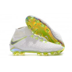 Nike Hypervenom Phantom 3 FG ACC Cleats - White Volt Grey