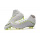 Nike Hypervenom Phantom 3 FG ACC Cleats - White Volt Grey