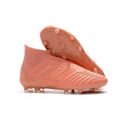 adidas New Predator 18+ FG Soccer Cleats in Pink