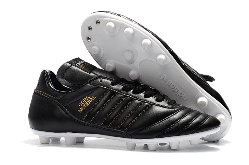 adidas copa mundial black metallic gold