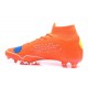 Mercurial Superfly 6 Elite FG Off White for Nike 2018 Orange