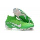 Nike Mercurial Superfly Vi Elite FG New Soccer Cleats - Green Silver