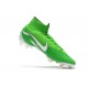 Nike Mercurial Superfly Vi Elite FG New Soccer Cleats - Green Silver