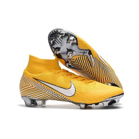 nike yellow soccer shoes