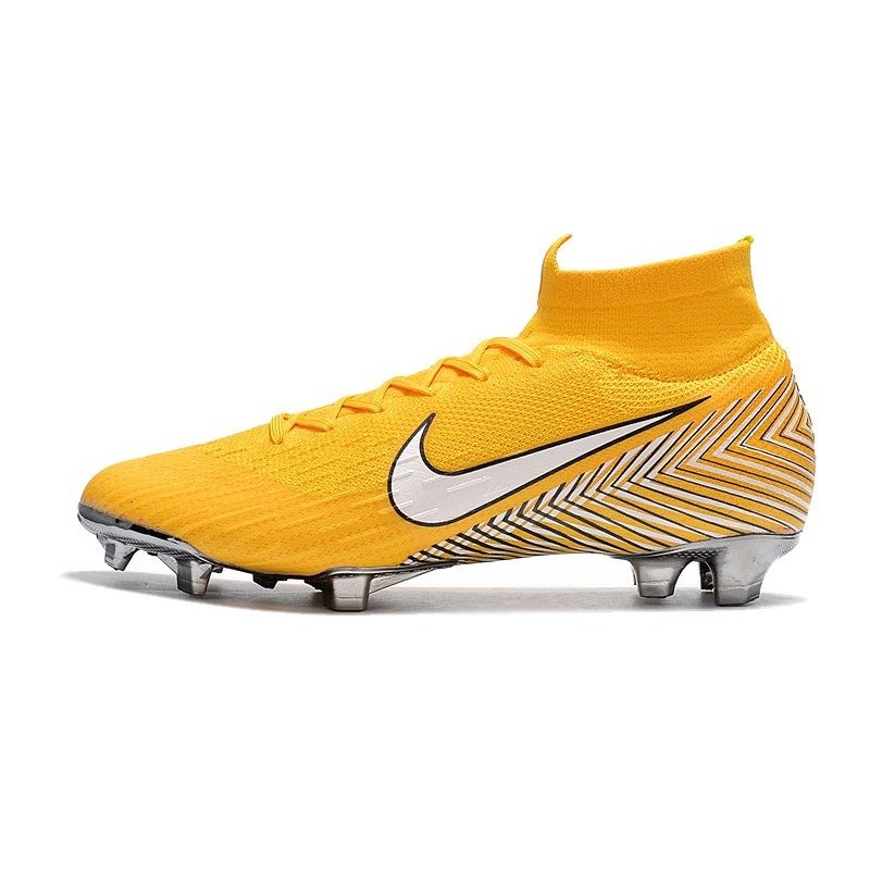 all yellow nike cleats