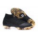 Nike Mercurial Superfly Vi Elite FG New Soccer Cleats - Black Gold