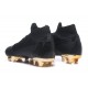 Nike Mercurial Superfly Vi Elite FG New Soccer Cleats - Black Gold