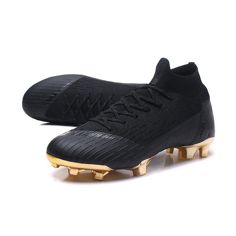 nike soccer cleats black and gold