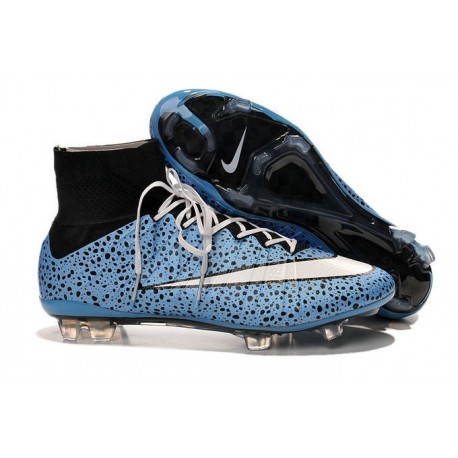 Cristiano Ronaldo Nike Mercurial Superfly 4 FG ACC Boots Safari Blue White