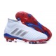 adidas Telstar Predator 18+ FG Soccer Cleats Russian White Silver