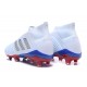 adidas Telstar Predator 18+ FG Soccer Cleats Russian White Silver