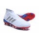 adidas Telstar Predator 18+ FG Soccer Cleats Russian White Silver