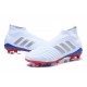 adidas Telstar Predator 18+ FG Soccer Cleats Russian White Silver