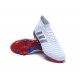 adidas Predator 18.1 Mens Telstar FG Football Boots White Silver Red Blue