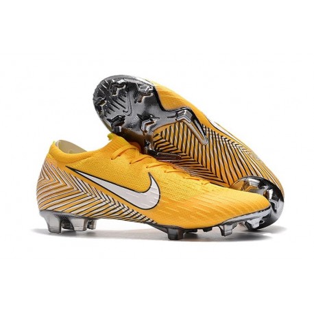 Neymar Nike Mercurial Vapor XII Mens FG Football Boots - Yellow