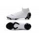 Nike Mercurial Superfly Vi Elite FG New Soccer Cleats - White Black