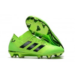 adidas World Cup 2018 Messi Nemeziz 18.1 FG - Green Black