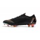 Nike Mercurial Vapor XII Mens FG Football Boots - Black Orange