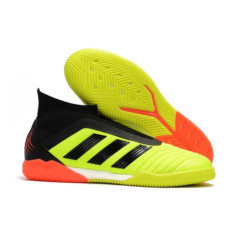 adidas black and orange football boots