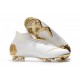 Nike Mercurial Superfly Vi Elite FG New Soccer Cleats - White Golden