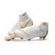 Nike Mercurial Superfly Vi Elite FG New Soccer Cleats - White Golden