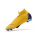 Nike Mercurial Superfly Vi Elite FG New Soccer Cleats - Yellow Blue