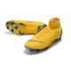 Nike Mercurial Superfly Vi Elite FG New Soccer Cleats - Yellow Blue