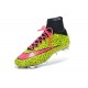 Cristiano Ronaldo Nike Mercurial Superfly 4 FG ACC Boots Safari Yellow Pink