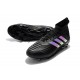 adidas Predator 18.1 Mens FG Football Boots Black Silver