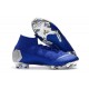 Nike Mens Mercurial Superfly 6 Elite FG Football Boots - Blue Silver