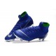 Nike Mens Mercurial Superfly 6 Elite FG Football Boots - Blue Silver