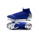 Nike Mens Mercurial Superfly 6 Elite FG Football Boots - Blue Silver