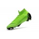 Nike Mens Mercurial Superfly 6 Elite FG Football Boots - Green Black