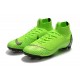 Nike Mens Mercurial Superfly 6 Elite FG Football Boots - Green Black