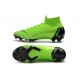 Nike Mens Mercurial Superfly 6 Elite FG Football Boots - Green Black