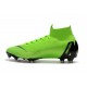 Nike Mens Mercurial Superfly 6 Elite FG Football Boots - Green Black