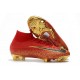 Nike Mens Mercurial Superfly 6 Elite FG Football Boots - Red Gold