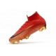 Nike Mens Mercurial Superfly 6 Elite FG Football Boots - Red Gold