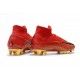 Nike Mens Mercurial Superfly 6 Elite FG Football Boots - Red Gold