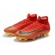 Nike Mens Mercurial Superfly 6 Elite FG Football Boots - Red Gold