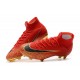 Nike Mens Mercurial Superfly 6 Elite FG Football Boots - Red Gold