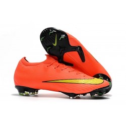 Nike Mercurial Vapor XII Mens FG Football Boots - Orange Yellow