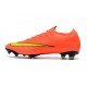 Nike Mercurial Vapor XII Mens FG Football Boots - Orange Yellow