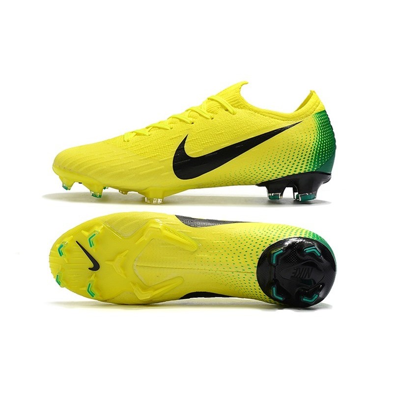 nike mercurial yellow black