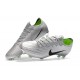 Nike Mercurial Vapor 12 FG New World Cup Cleat - Silver Black