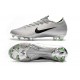 Nike Mercurial Vapor 12 FG New World Cup Cleat - Silver Black