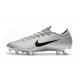 Nike Mercurial Vapor 12 FG New World Cup Cleat - Silver Black